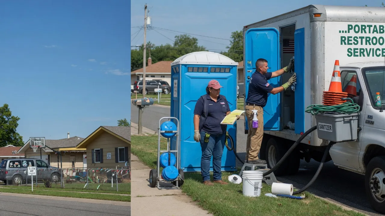 Portable Toilet Rental in Brandon, IA near me
